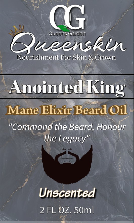 Anointed King: Mane Elixir Beard Oil- Unscented