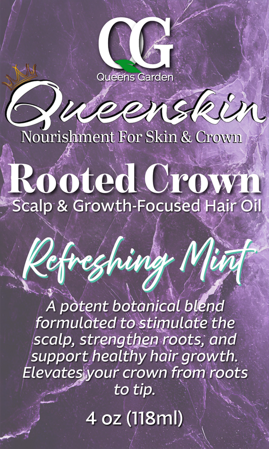 Rooted Crown Hair Oil- Refreshing Mint